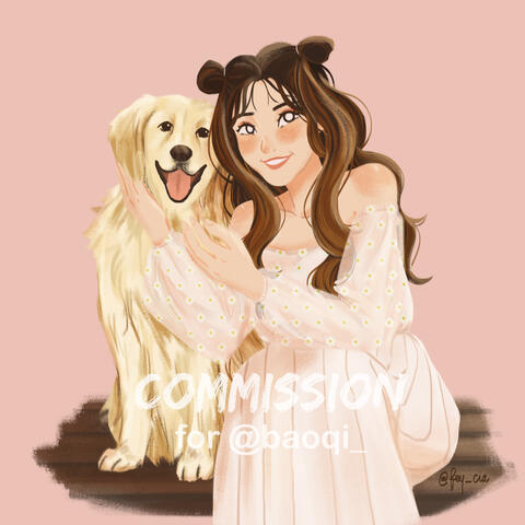Bust Up commission for @baoqi_