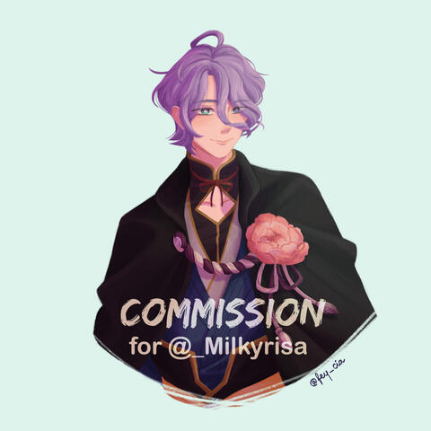 Bust Up Commission for @tulipteacups